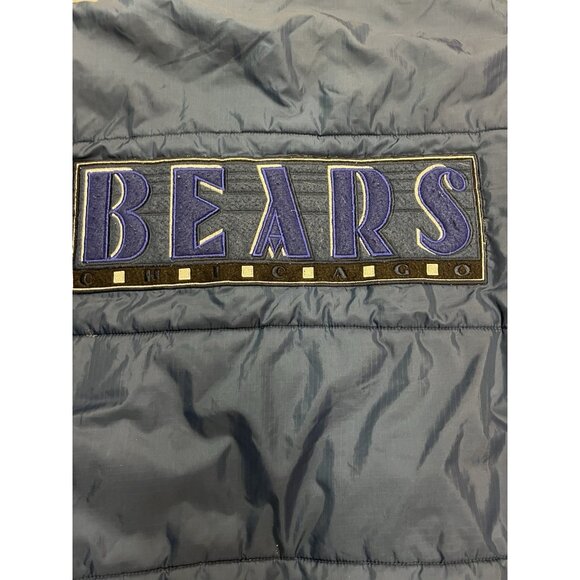 VTG Teamline Campri Chicago Bears NFL Official Product Puffer Winter Jacket SZ M - Picture 14 of 14